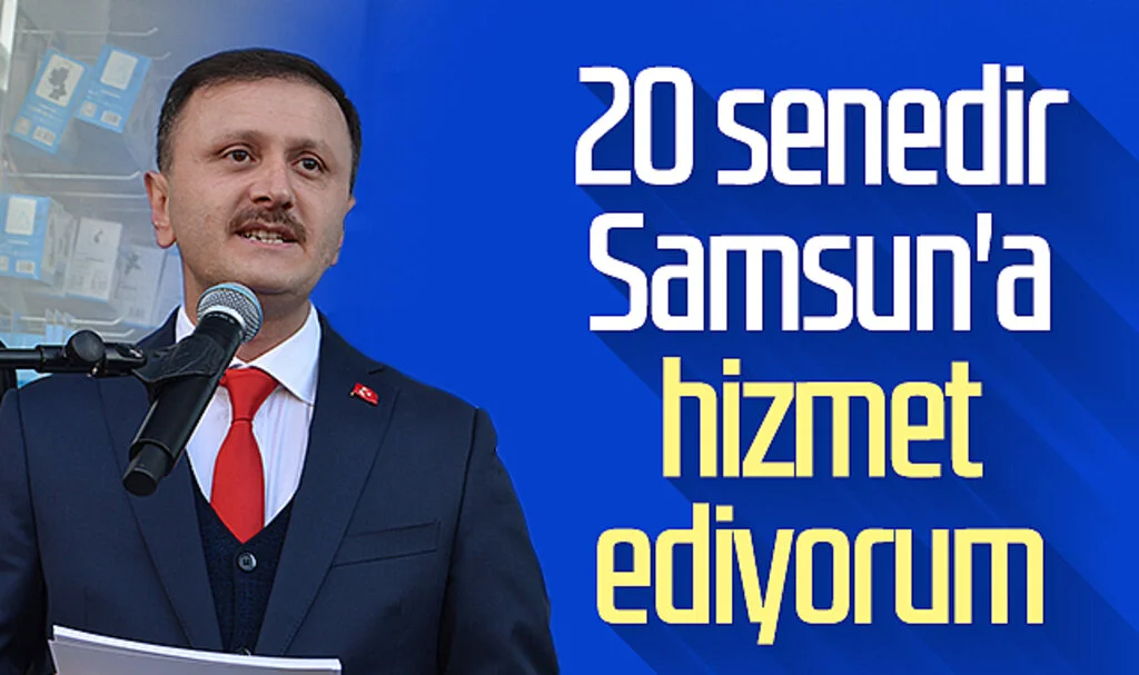 AK Parti İlkadım Belediye Başkan Aday Adayı Yahya Çınkıl: '20 senedir Samsun'a hizmet ediyorum'