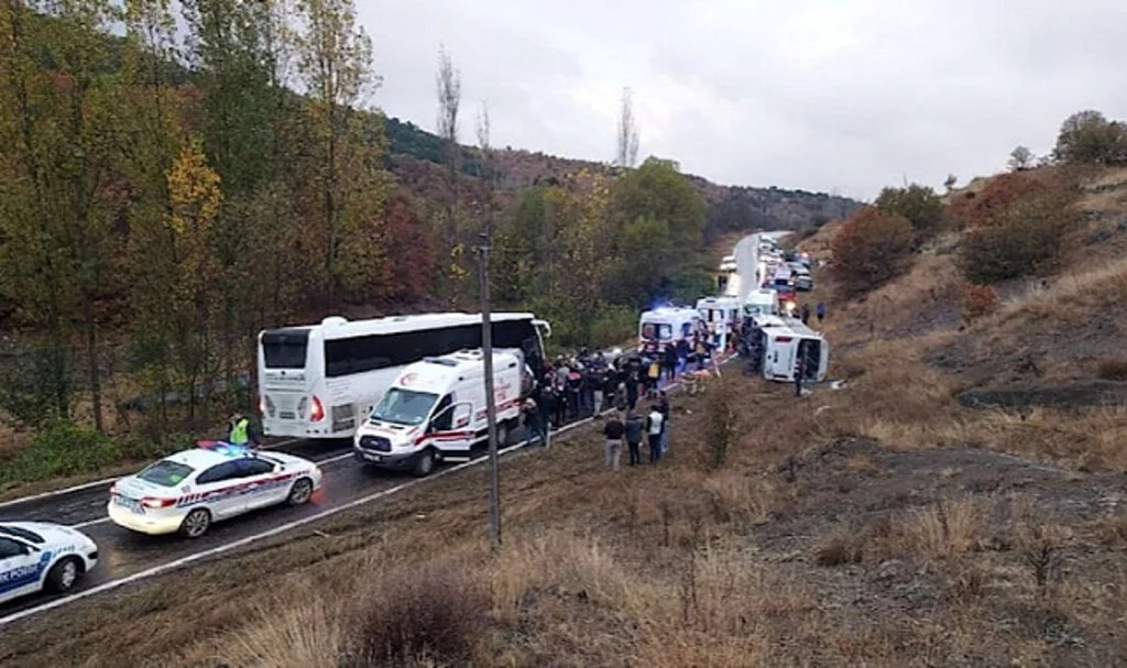 Amasya’da faciadan dönüldü