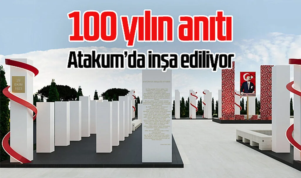 Atakum'a '100. Yıl Anıtı'