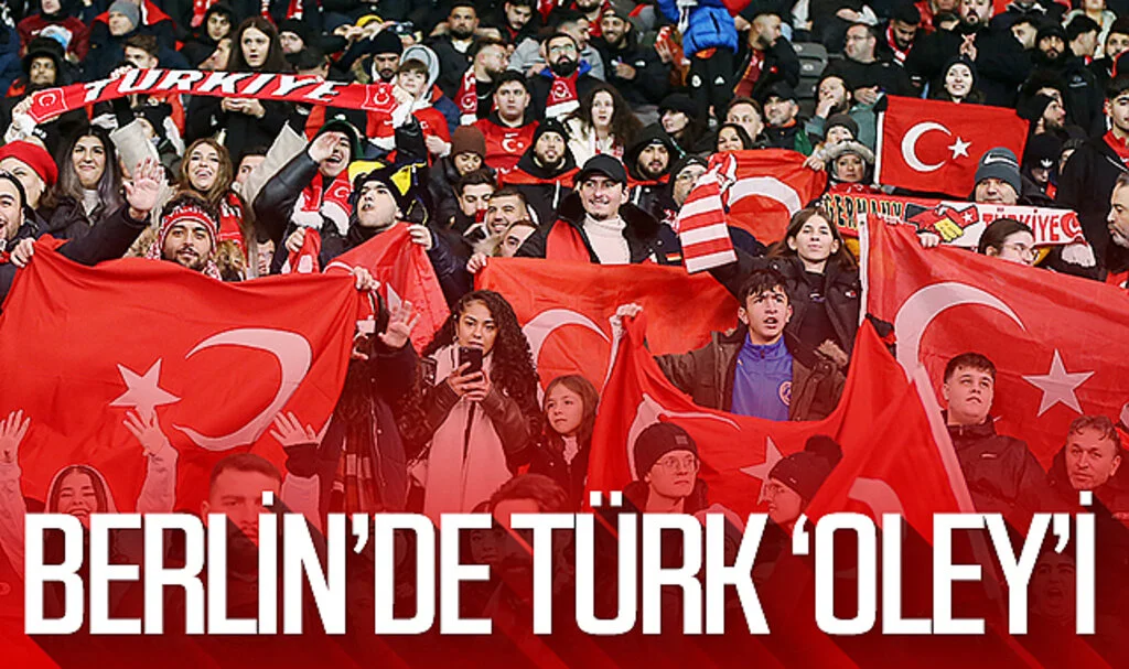 Berlin'de Türk 'oley'i! Evlerinde deplasmanı yaşadılar…