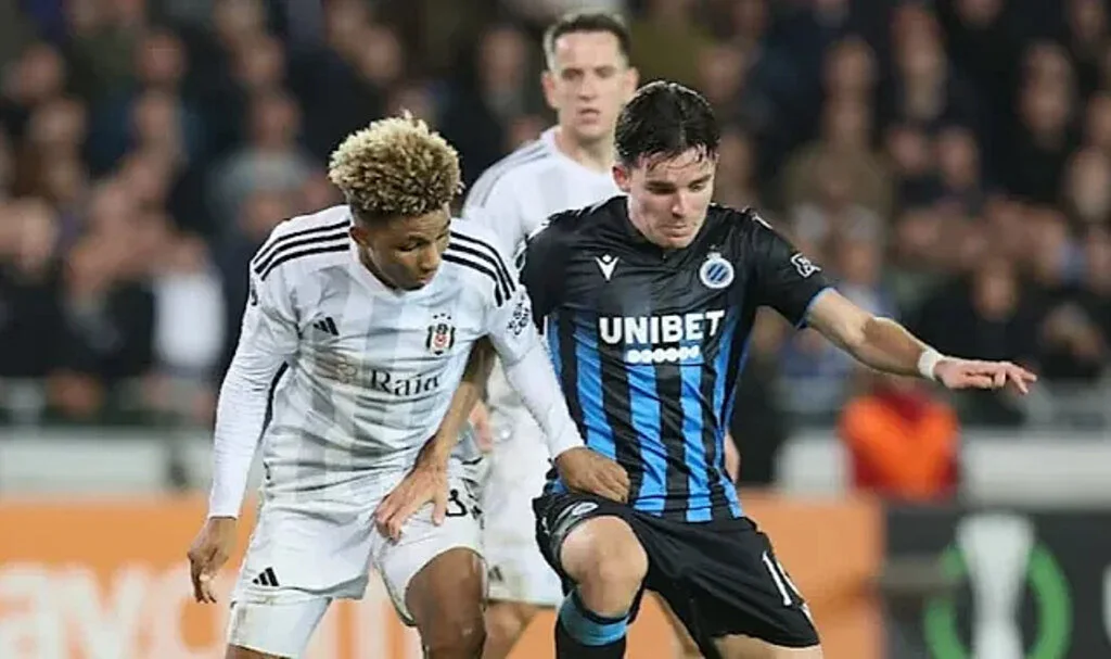 Beşiktaş Club Brugge karşısında prestij maçında