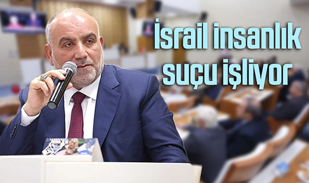 Canik Belediye Başkanı İbrahim Sandıkçı: İsrail insanlık suçu işliyor 