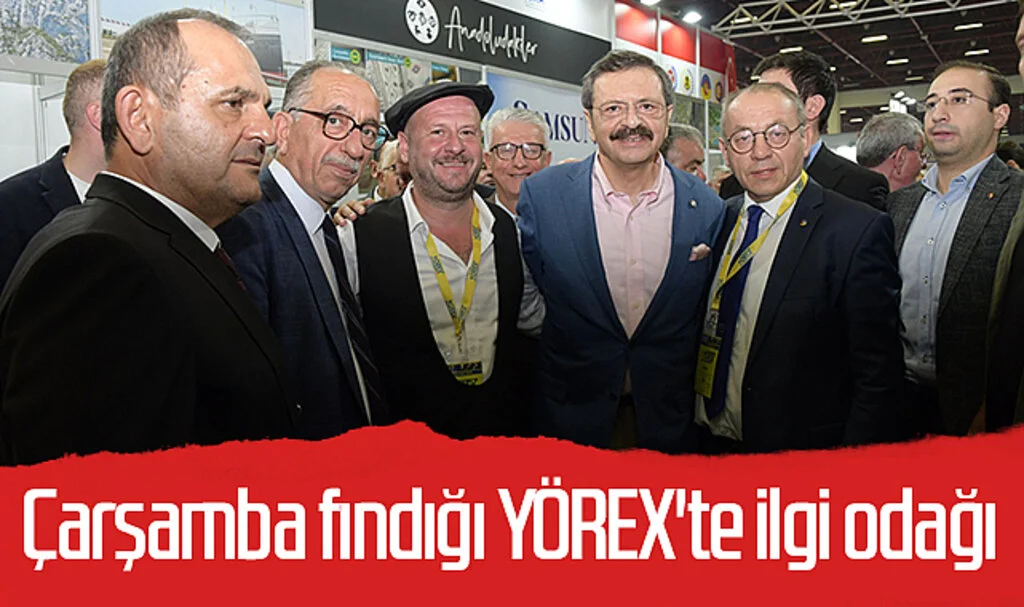 Çarşamba fındığı YÖREX'te ilgi odağı