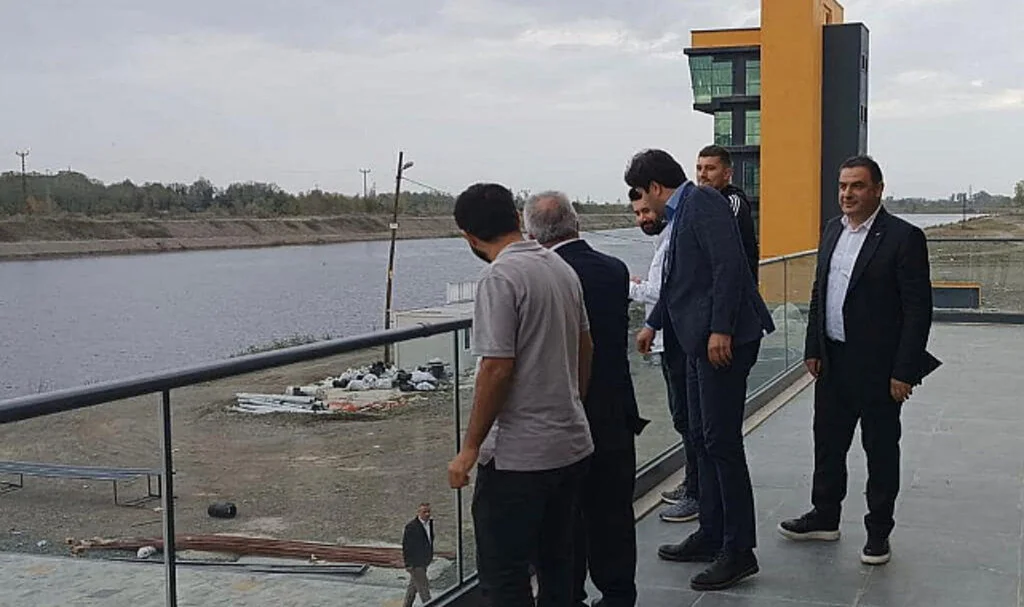 Samsun Çarşamba kaymakamı Yıldırım kano tesislerini inceledi