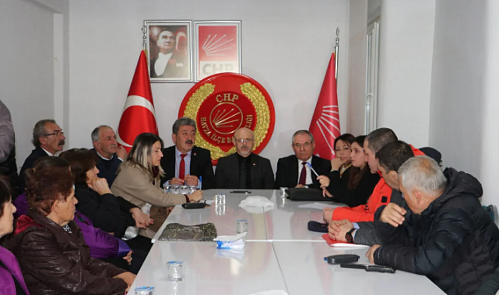 CHP Havza İlçe Danışma Kurulu toplandı