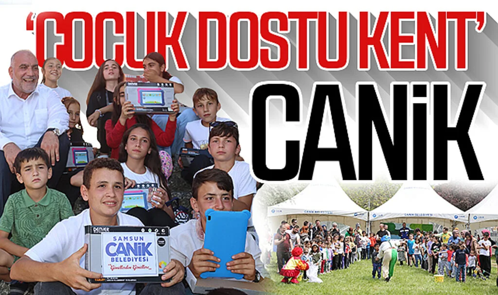 'Çocuk dostu kent Canik'