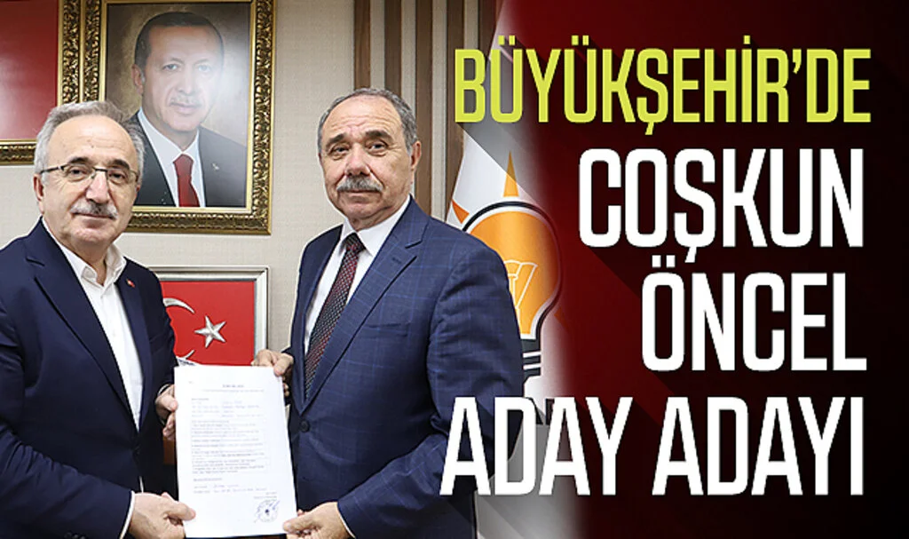 Coşkun Öncel Samsun Büyükşehir Belediyesi Aday Adayı 