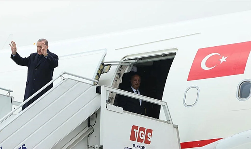 Cumhurbaşkanı Erdoğan Cezayir'e gitti