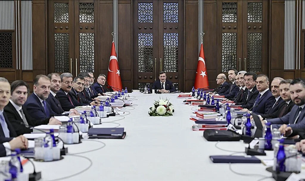 Ekonomi Koordinasyon Kurulu, Cumhurbaşkanı Yardımcısı Yılmaz başkanlığında toplandı