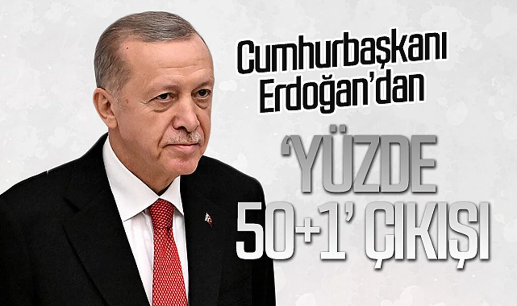 Erdoğan’dan ‘yüzde 50+1’ çıkışı: “Kimin eli, kimin cebinde belli değil”