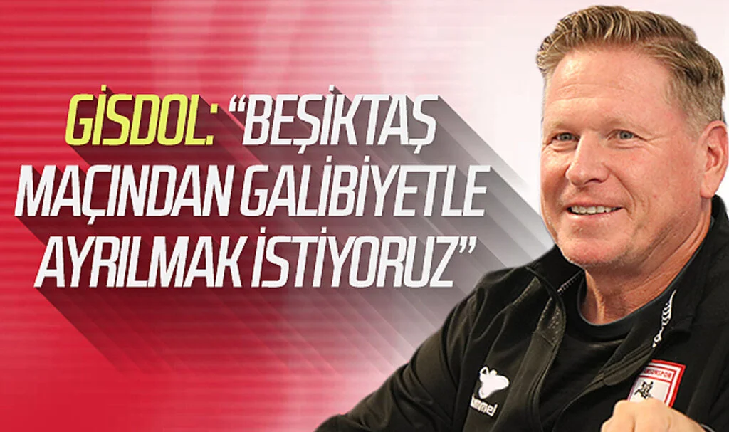 Gisdol: "Beşiktaş maçından galibiyetle ayrılmak istiyoruz"