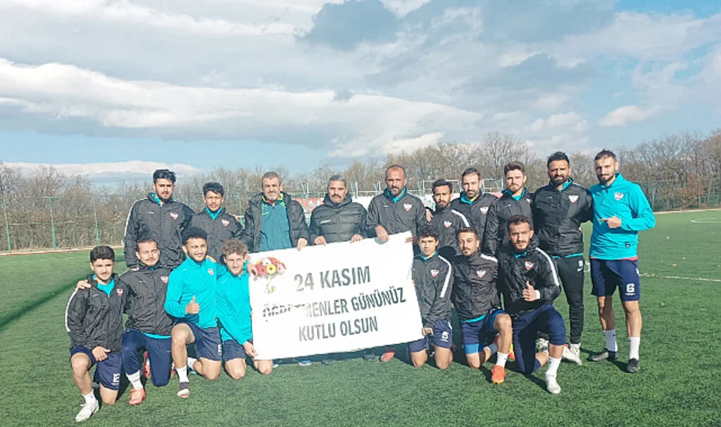 Havzalı sporcular öğretmenlerin gününü kutladı