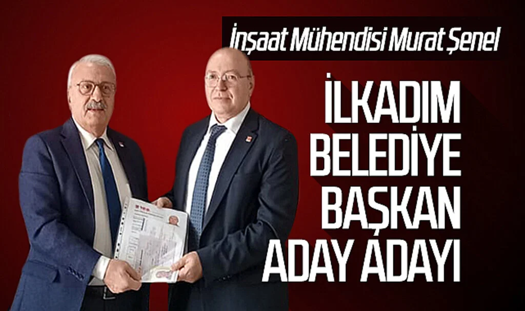 İnşaat Mühendisi Murat Şenel, CHP'den İlkadım Belediye Başkan Aday Adayı Oldu