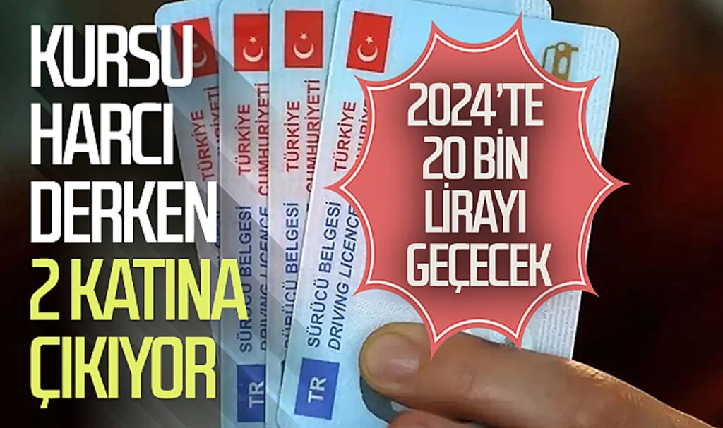 Kursu, harcı derken 2 katına çıkıyor…