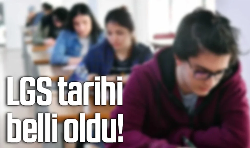 LGS tarihi belli oldu! LGS ne zaman Bakan Tekin açıkladı…