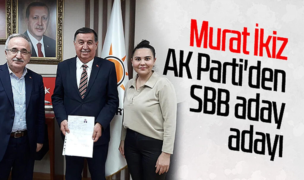 Murat İkiz AK Parti'den Samsun Büyükşehir Belediyesi aday adayı 