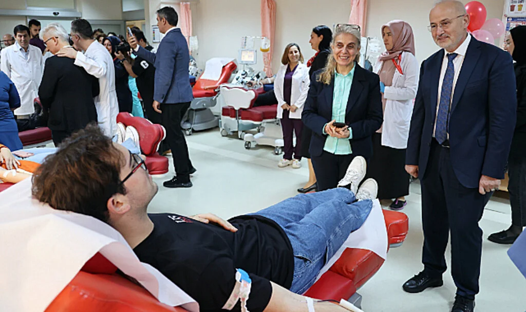 OMÜ'de kan  bağışı seferberliği 