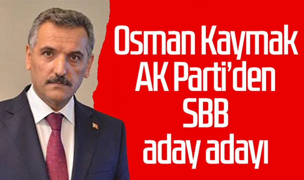 Osman Kaymak, AK Parti'den Samsun Büyükşehir Belediyesi Aday Adayı