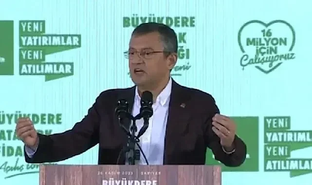 Özgür Özel'den dikkat çeken Katar ve BAE vurgusu