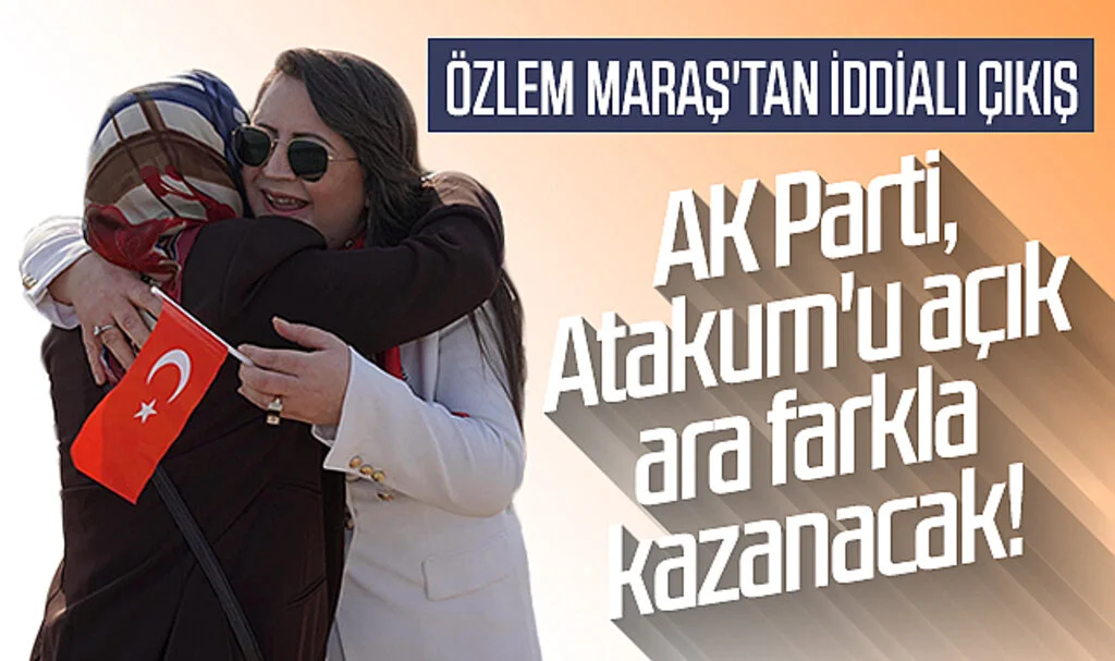 Özlem Maraş'tan iddialı çıkış: "AK Parti, Atakum'u açık ara farkla kazanacak!"