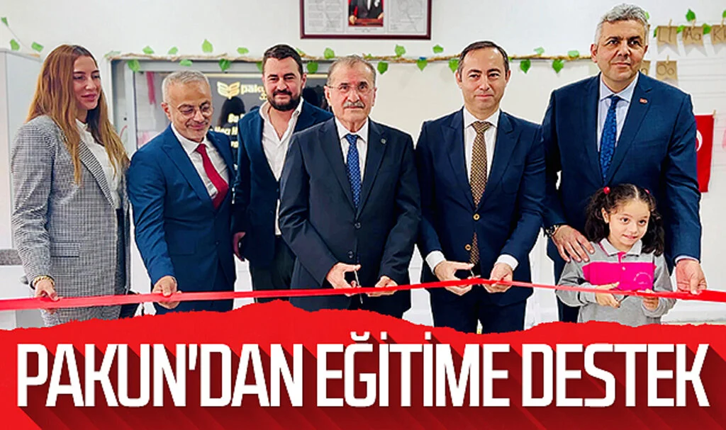 Pakun'dan  eğitime destek 