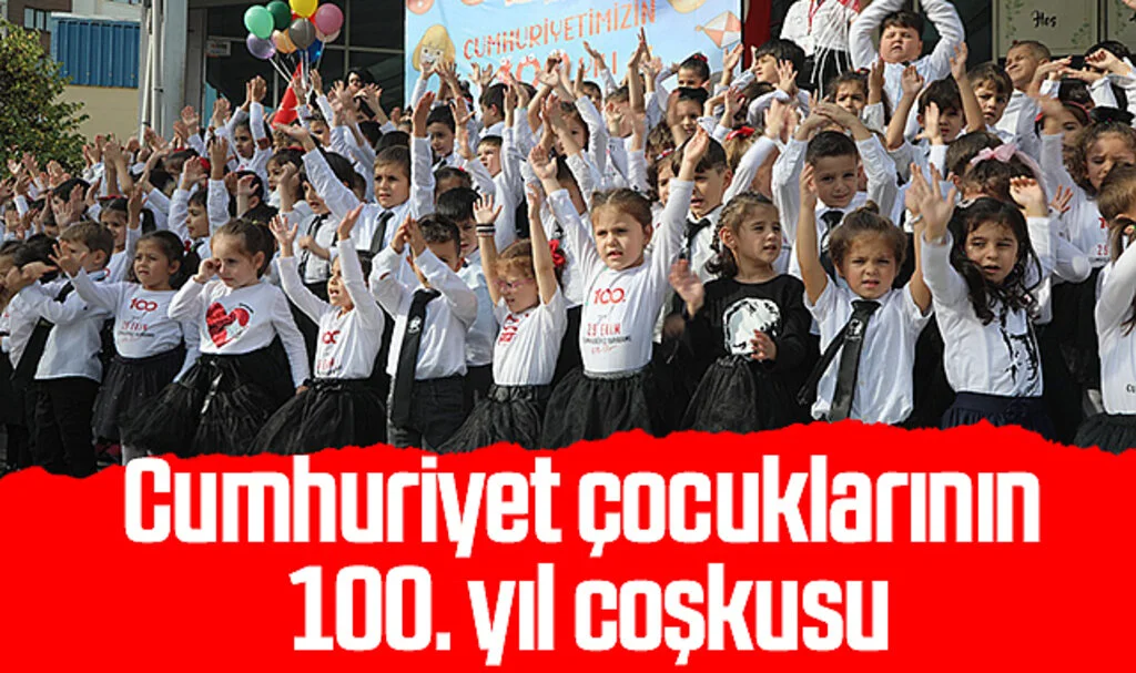 Samsun Atakum AtaÇocuk'tan; Cumhuriyet çocuklarının 100. yıl coşkusu
