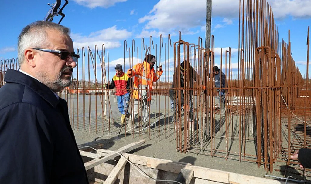 Samsun Bafra'da orta ölçekli sanayi sitesi çalışmaları sürüyor