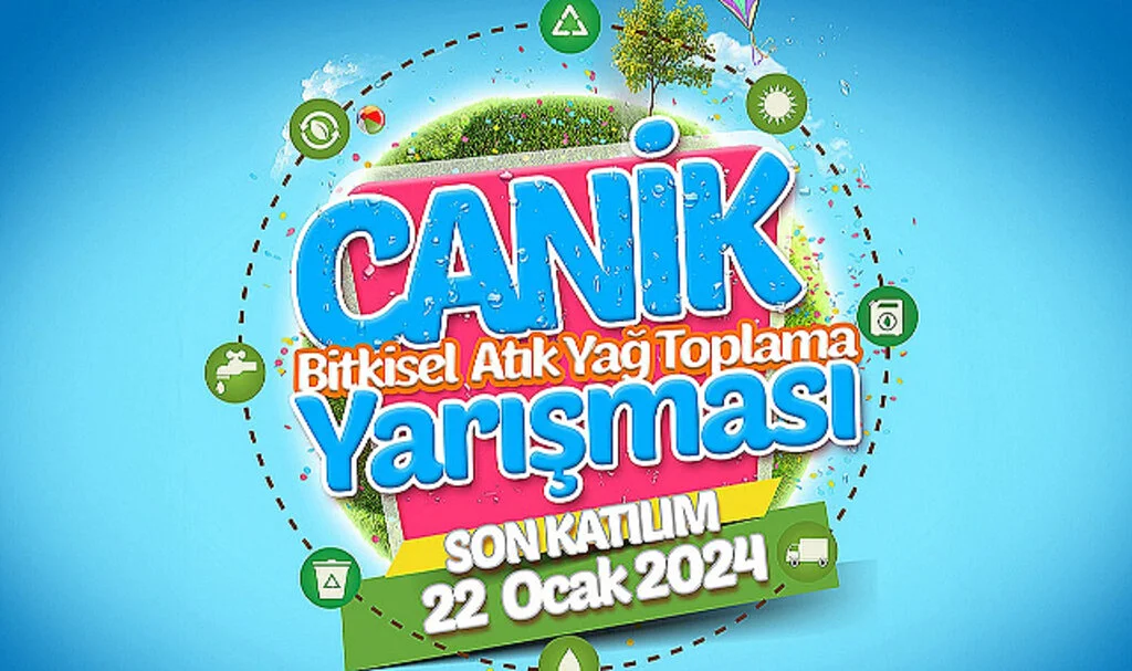Samsun Canik'te bitkisel atık yağ toplama yarışması