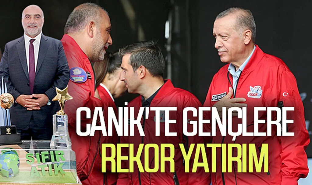 Samsun Canik'te gençlere rekor yatırım 