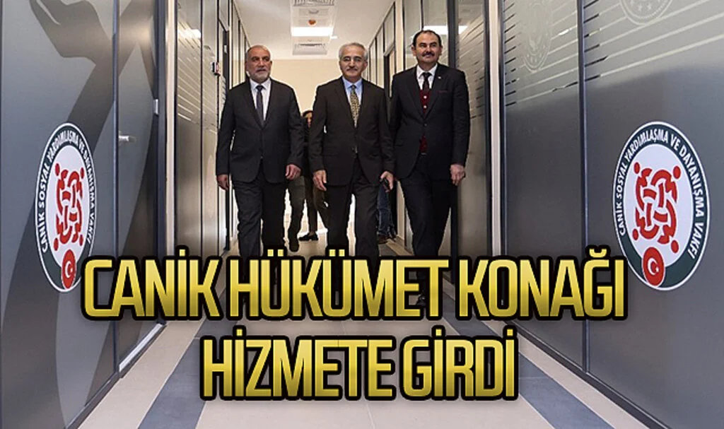 Samsun Canik’te kurumlar tek çatı altında 