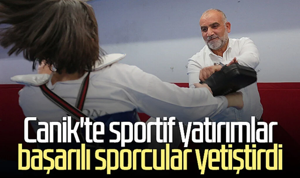 Samsun Canik'te sportif yatırımlar başarılı sporcular yetiştirdi