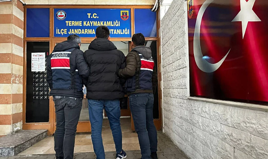 Samsun'da 11 yıl 8 ay kesinleşmiş hapis cezası bulunan kişi yakalandı