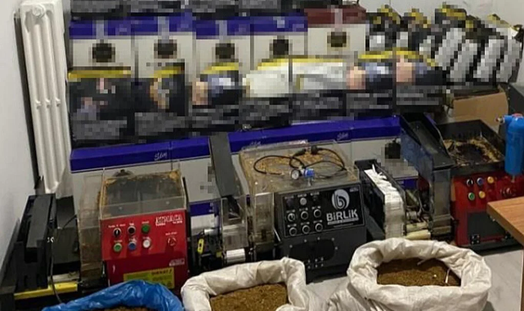 Samsun'da 96 bin 600 adet makaron ele geçirildi