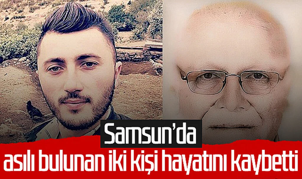Samsun'da asılı halde bulunan 2 kişi hayatını kaybetti