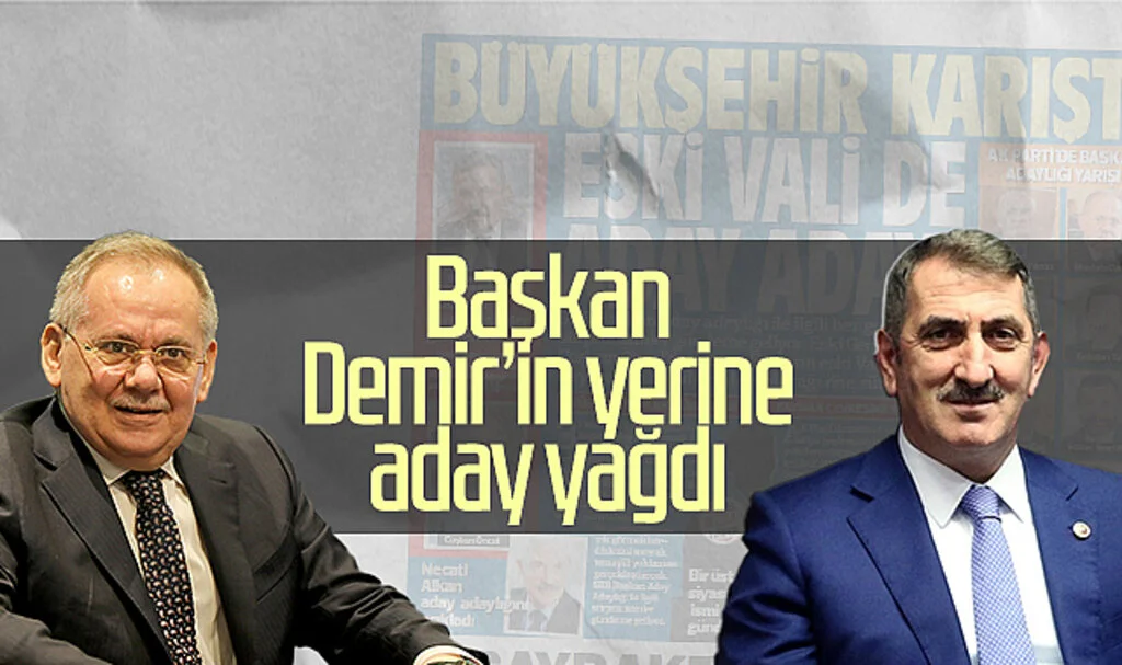 Samsun'da Başkan Mustafa Demir'in yerine aday yağdı