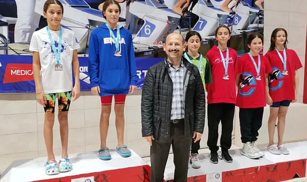 Samsun'da düzenlenen Gelişim Ligi yüzme heyecanı sona erdi