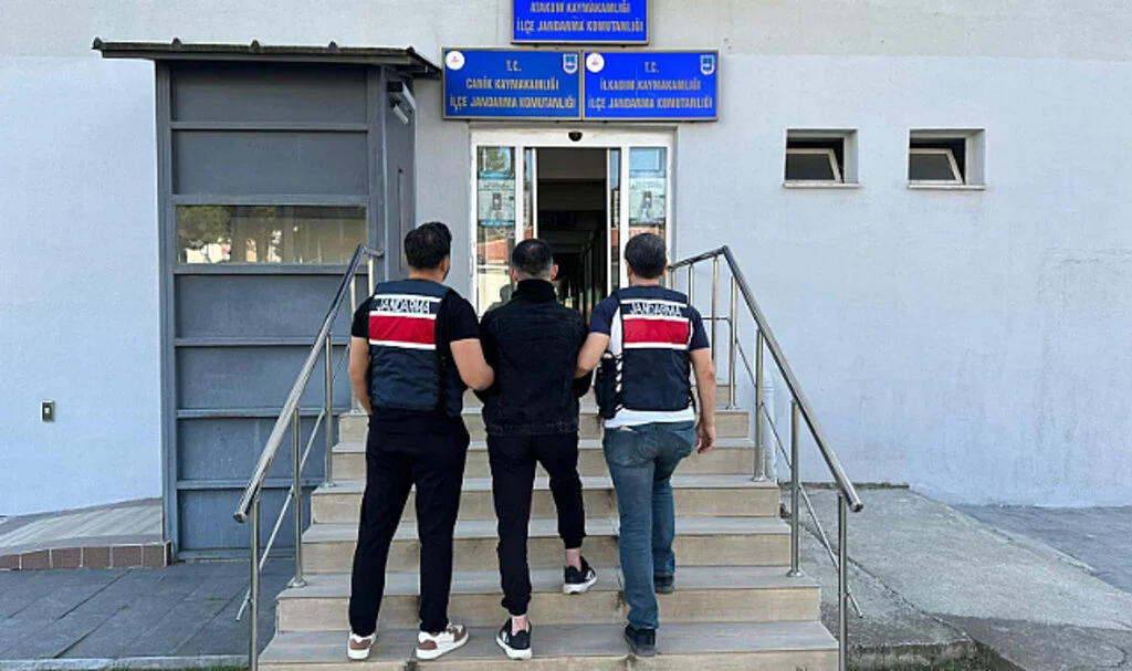Samsun'da firari katili JASAT enseledi 
