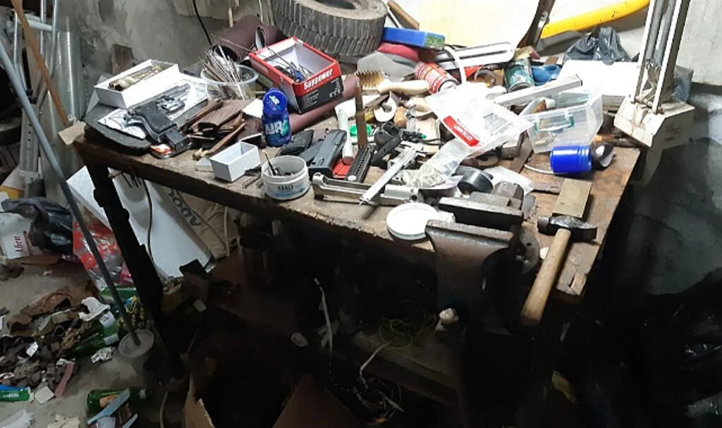 Samsun'da kaçak silah tamir atölyesi ele geçirildi