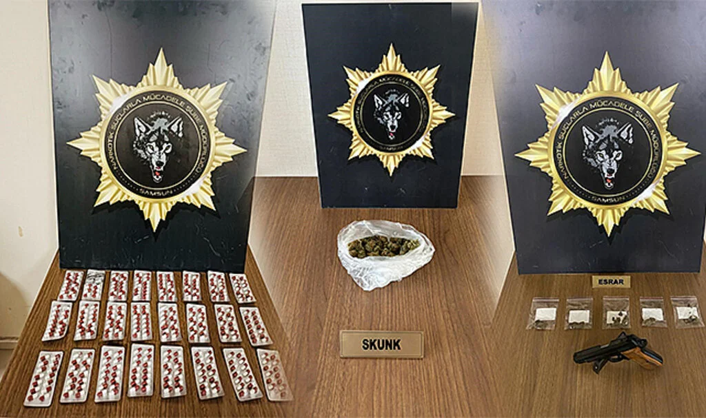 Samsun'da narkotik uygulaması: 31 kişi yakalandı