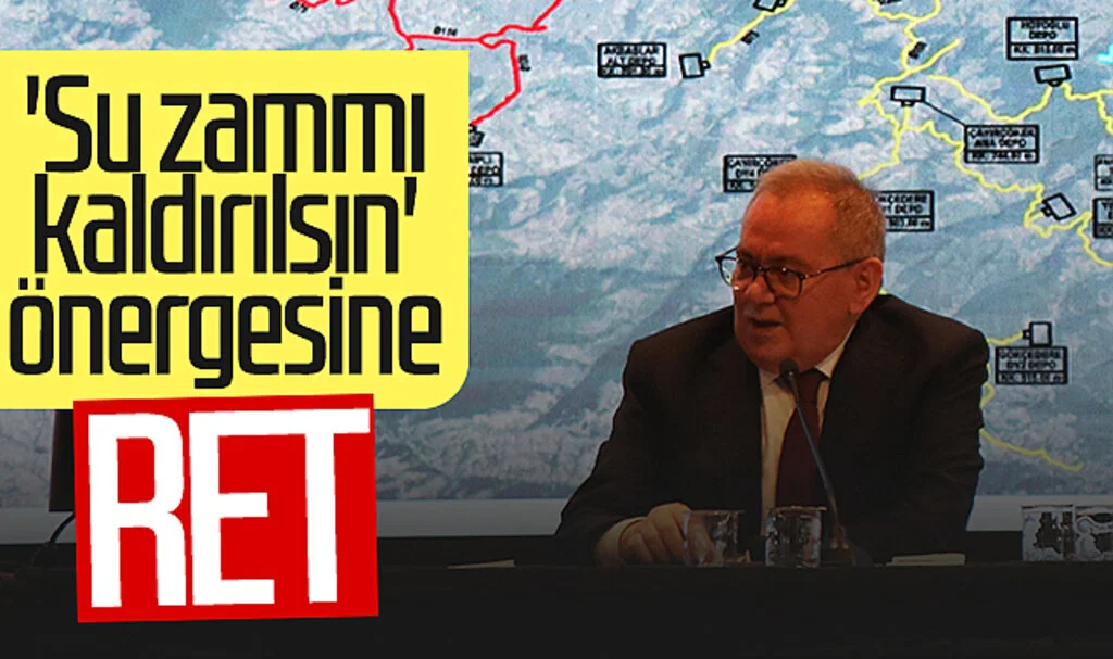 Samsun'da 'su zammı kaldırılsın' önergesine ret 