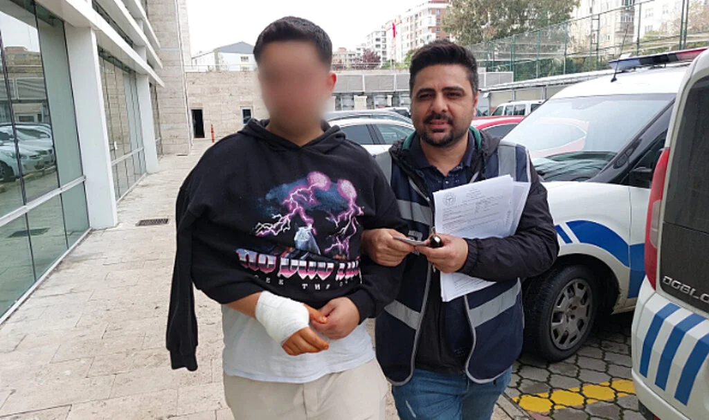 Samsun'da tartışma kanlı bitti