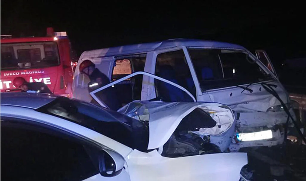 Samsun'da trafik kazasında 7 kişi yaralandı