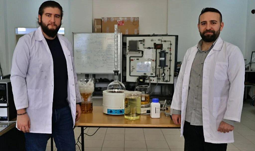 Samsun'da Üniversitenin atık yağları biyodizele dönüştürülüyor