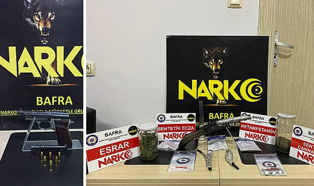 Samsun'da uyuşturucu operasyonu: 19 kişi yakalandı