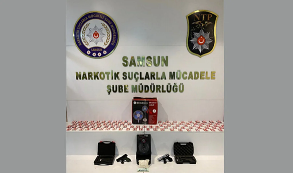Samsun'da uyuşturucu operasyonu: 4 gözaltı