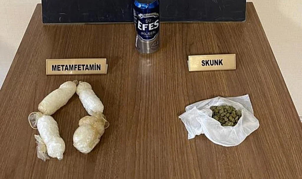Samsun'da uyuşturucuyla yakalanan bir kişi gözaltına alındı