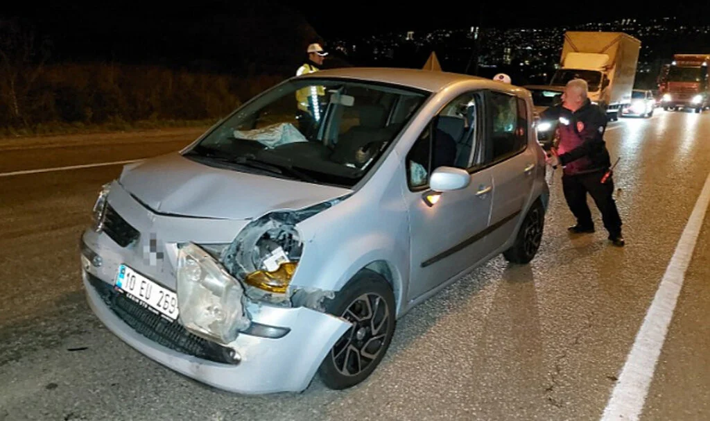 Samsun'da zincirleme trafik kazası: 1 yaralı