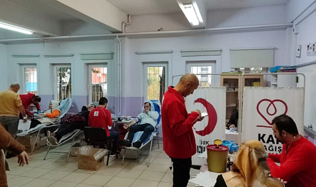 Samsun'un 19 Mayıs ilçesinde kan bağışı kampanyası düzenlendi