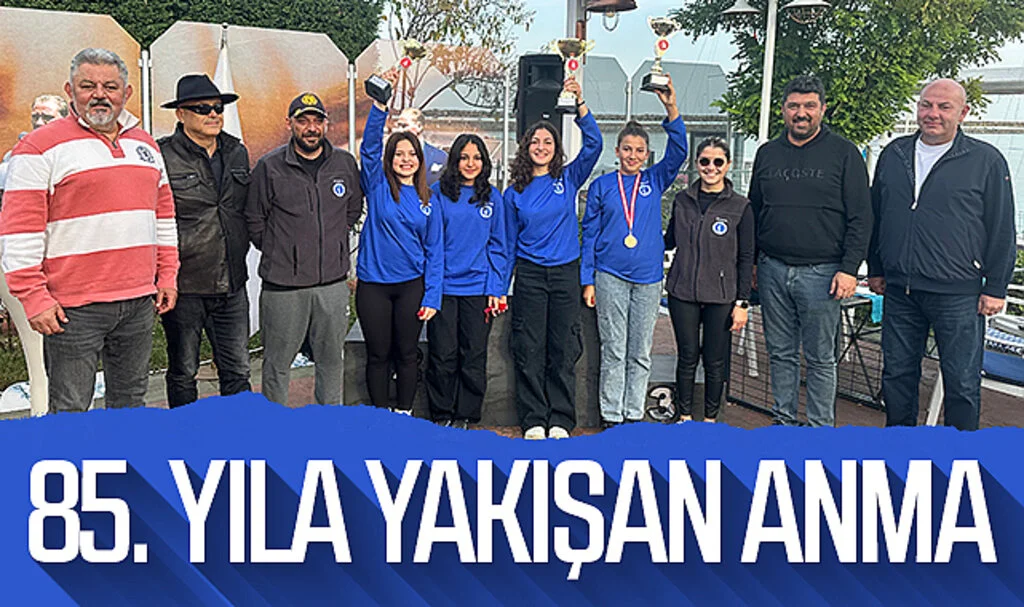 Samsun Yelken Kulübü'nde 85. yıla yakışan anma