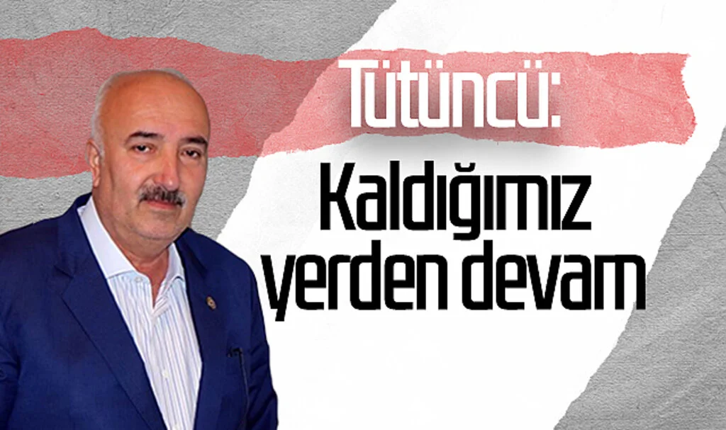 Samsun Ziraat Odası Başkanı Hasan Tütüncü: 'Kaldığımız yerden devam'